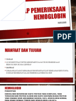 LP Pemeriksaan Hemoglobin
