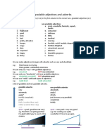 Gradable Adjectives With Gradable Adverbs - Ex and Diagram