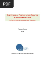 Ethics of Participatory Theatre in High Education 