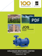JOS Openwell Submersible Pumpset Updated