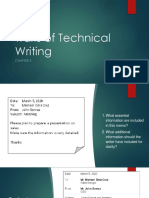 Chapter 2 - Traits of Technical Writing