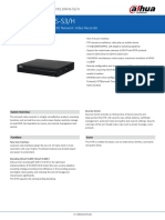 DHI NVR1104HS S3H - Datasheet