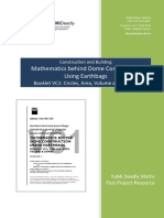 Construction and Building Booklet VC1 Mathematics Behind Dome Construction Using Earthbags