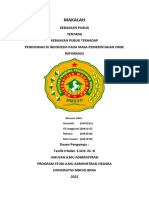 MAKALAH Kebijakan Publik Kelompok