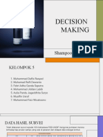 Decision Making Shampoo Products