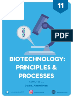 Biotechnology Principles - Processes