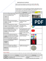 Exploring Research Worksheet