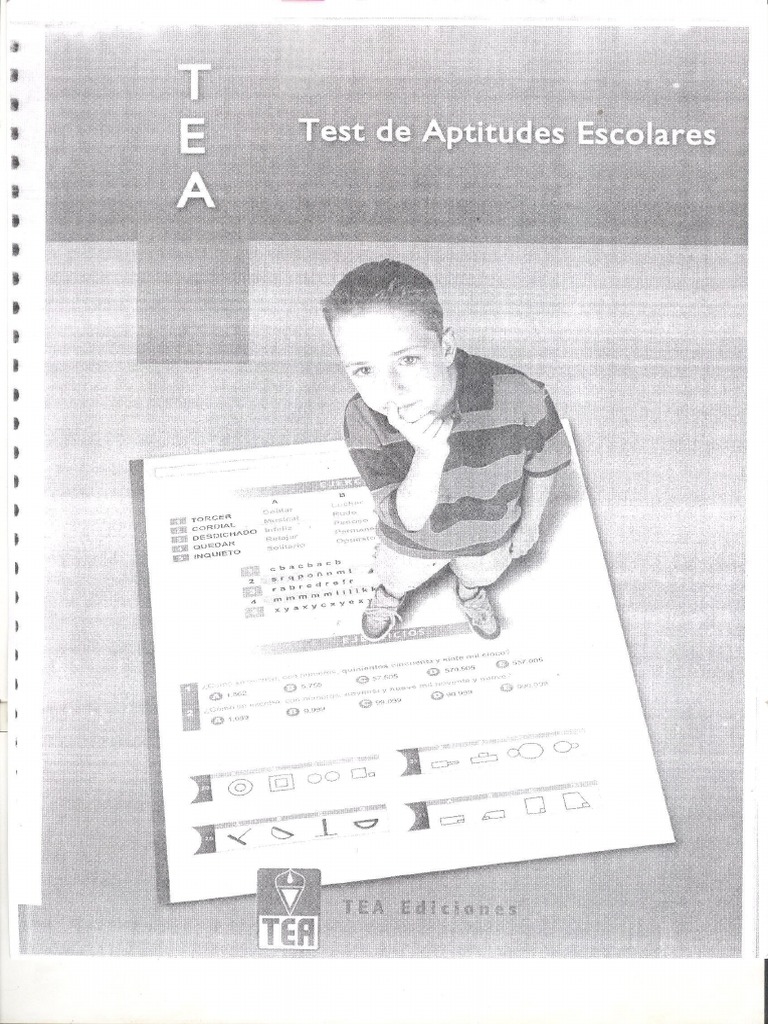 Manual Test De Aptitudes Escolares PDF
