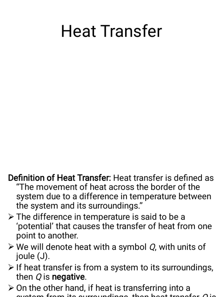 Lecturer Heat Transfer December 12, 2022 PDF Heat Transfer