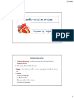 Cardiovascular System Lecture