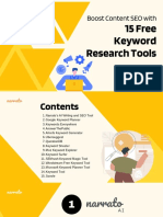 15 Free Keyword Research Tools