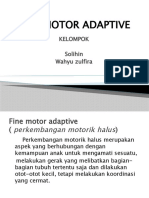 Fine motor adaptive perkembangan motorik halus