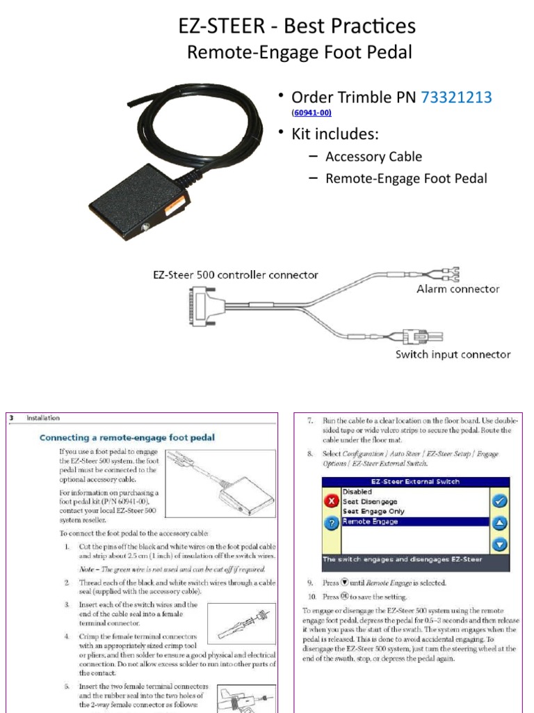 8c47448e-4a56-4473-8d9e-f24f8361e504B-01 - EZ-Steer Foot Pedal | PDF