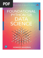 Foundational Python for Data Science