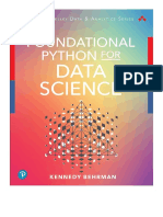 Foundational Python For Data Science