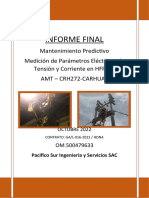 1) Informe Final - Medición Parametros Electricos V, I - CRH272