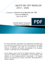Revisión y Ajuste Pot 2014 - 2026 Foro Fenalco 18-06-2014
