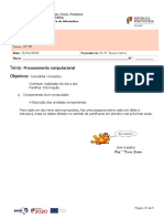 Ficha Trabalho Nº2 - Computacional