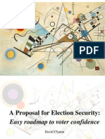 A Proposal For Election Security