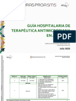 Guía Hospitalaria de Terapéutica Antimicrobiana Adultos 3 Edición