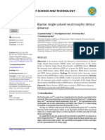 Bipolar Single Valued Neutrosophic Detour Distance