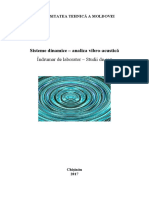 Sisteme Dinamice Analiza Vibro Acustica Indr Lab DS