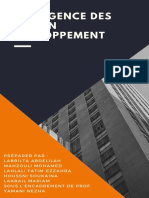 Orange Et Foncé Violet Triangulaire Moderne Architecture Livre Couverture