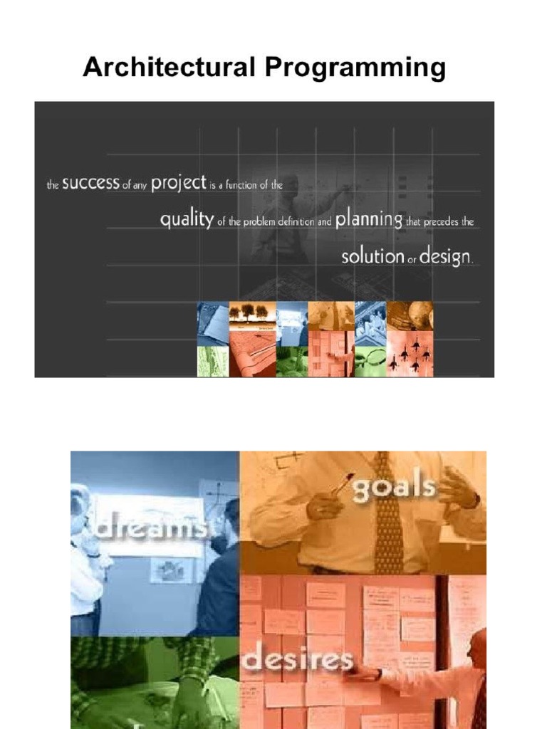 Architectural Program Lecture | PDF