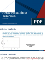 3.2. Mínimos Cuadrados