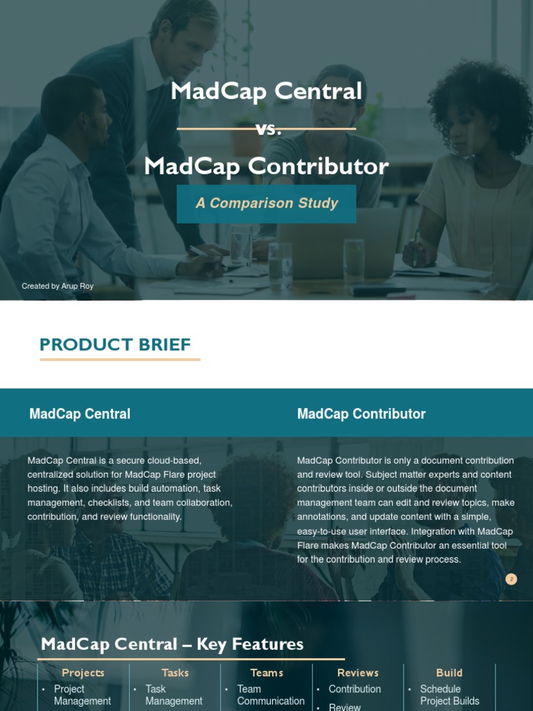 MadCap Central Vs Contributor v2 PDF Computer Engineering