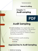 Pertemuan 12-Audit Sampling