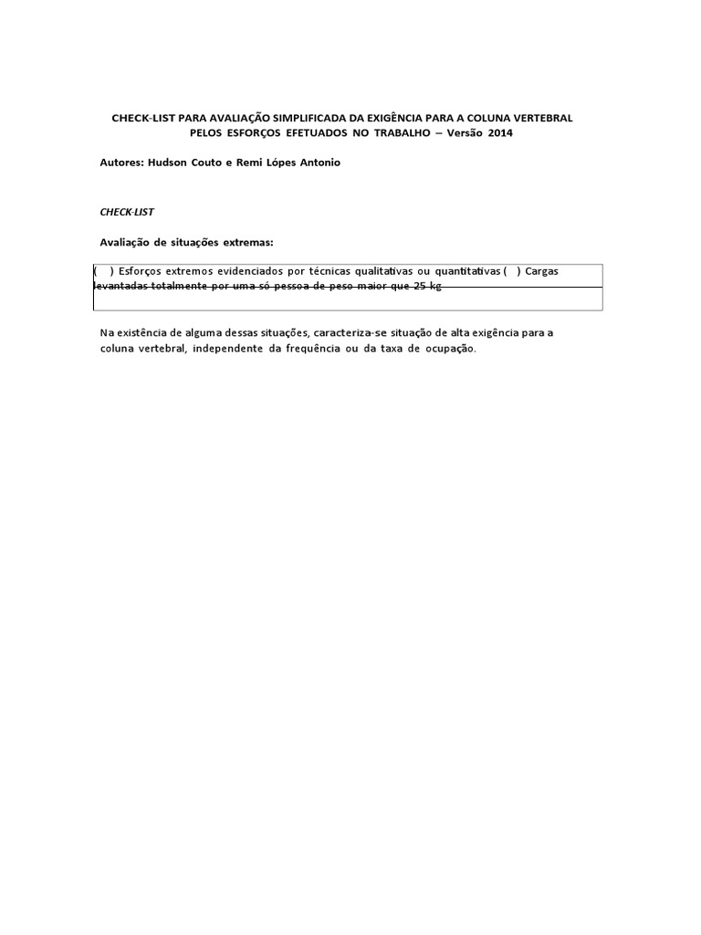 Checklist couto coluna vertebral 2014 abcdpdf pdf para word pdf