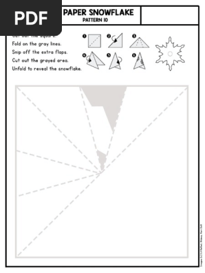 Paper Snow flake 2