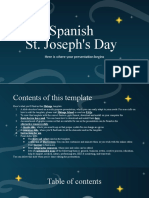 Spanish St. Joseph's Day by Slidesgo