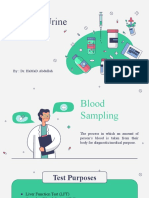 Blood & Urine Sampling