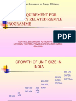 INDIA's REQUIREMENT FOR