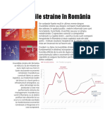 Investitiile Straine in Romania