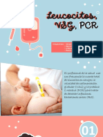 Exámenes PCR, SDG, Leucocitos