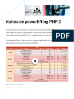 Rutina de Powerlifting PNP 2 Guía Definitiva 2022, Continua Progresando?