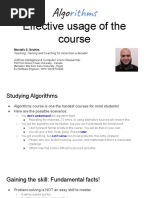 04 Effective Usage of The Course