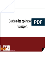 Bachelor Gestion Des Opérations de Transport MMBS