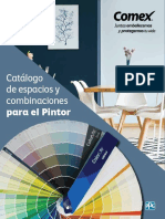 Catalogo Espacios y Combinaciones para El Pintor