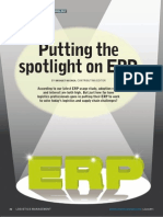 Putting The Spotlight On ERP: Supply Chain & Logistics Technology