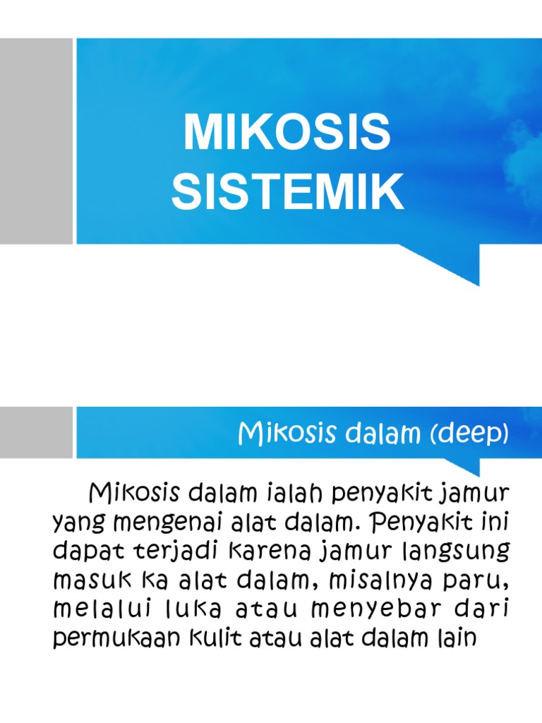 Mikosis Sistemik | PDF
