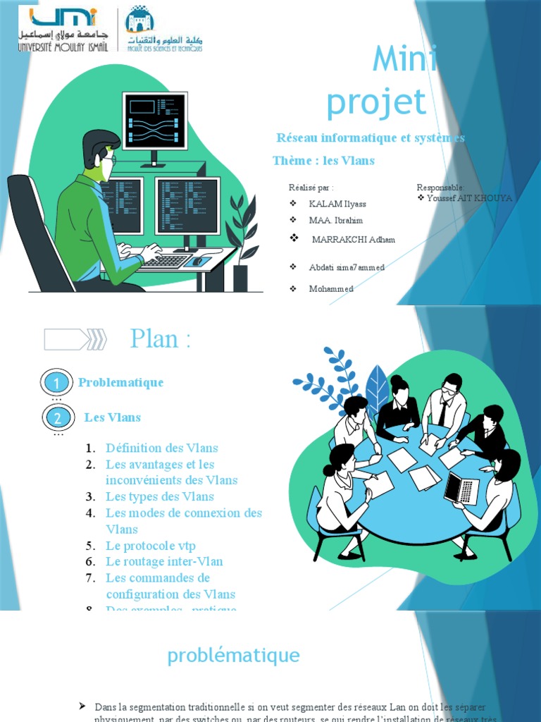 Comprendre les VLANs en Réseaux Informatiques | PDF | Commutateur ...