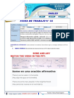 Week 32-Use of Some and Any-1er Año