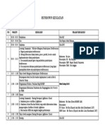 Rundown Pelatihan TGL 20 Desember 2022