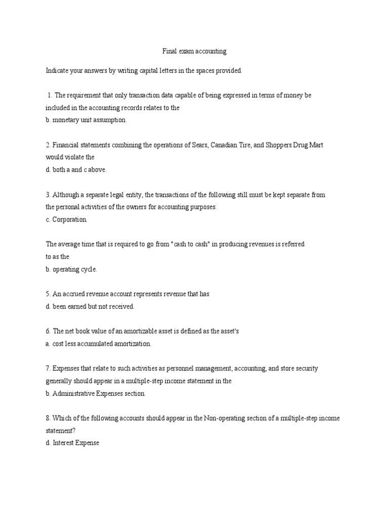 FINANCIAL ACCOUNTING EXAM QUESTIONS AND ANSWERS PDF FREE DOWNLOAD 2020 visual data 2