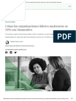 Cómo Las Organizaciones Líderes Mejoraron Su NPS Con Momentive - Momento