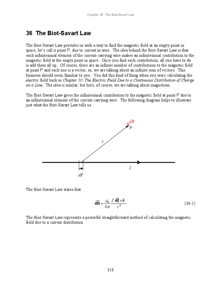 Biot Savart Law | PDF | Magnetic Field | Euclidean Vector